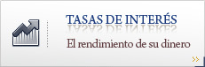 Tasas de Inter&eacute;s